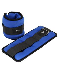 ankle weight straps training blue