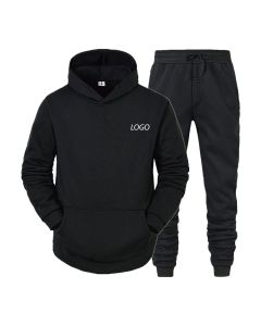 black sweat suit