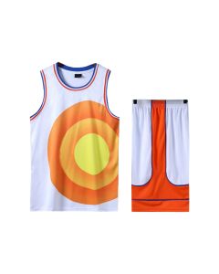 basketball uniform orange