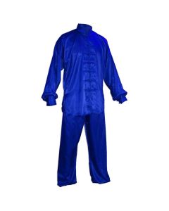 blue kung fu uniform