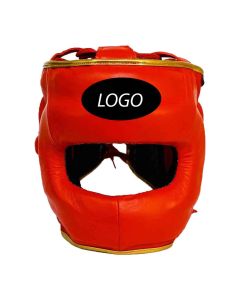 boxing gloves and head guard set