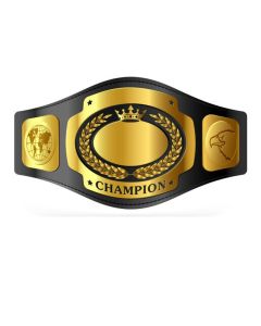 golden championship belt