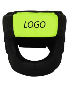 Boxing head guard with shock absorption