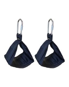 dark blue hanging ab straps