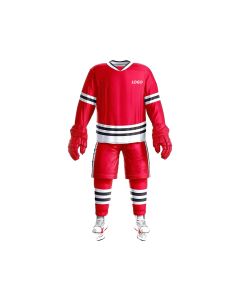 ice hockey player uniform