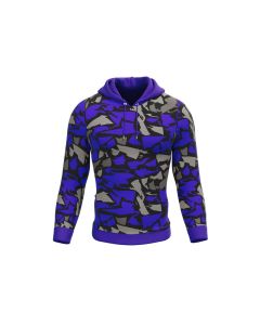 purple camo hoodie