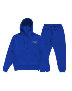 blue sweat suit set