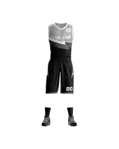 uniform basketball black