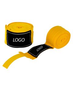 yellow wrist wraps weightlifting