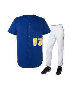 youth baseball uniform